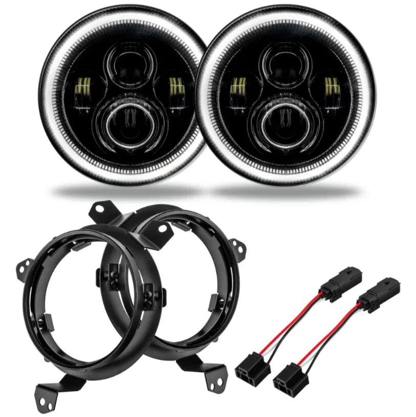 5769J-001 – ORACLE LIGHT Headlight Assembly, LED Bulb 2200 Lumens Low Beam And 3600 Lumens High Beam 36 Watt/ 2.50 Am...